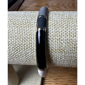 Sequin Nordstrom Colorful Thin Gold Tone Enamel Hinge Bangle $25 NWOT #101